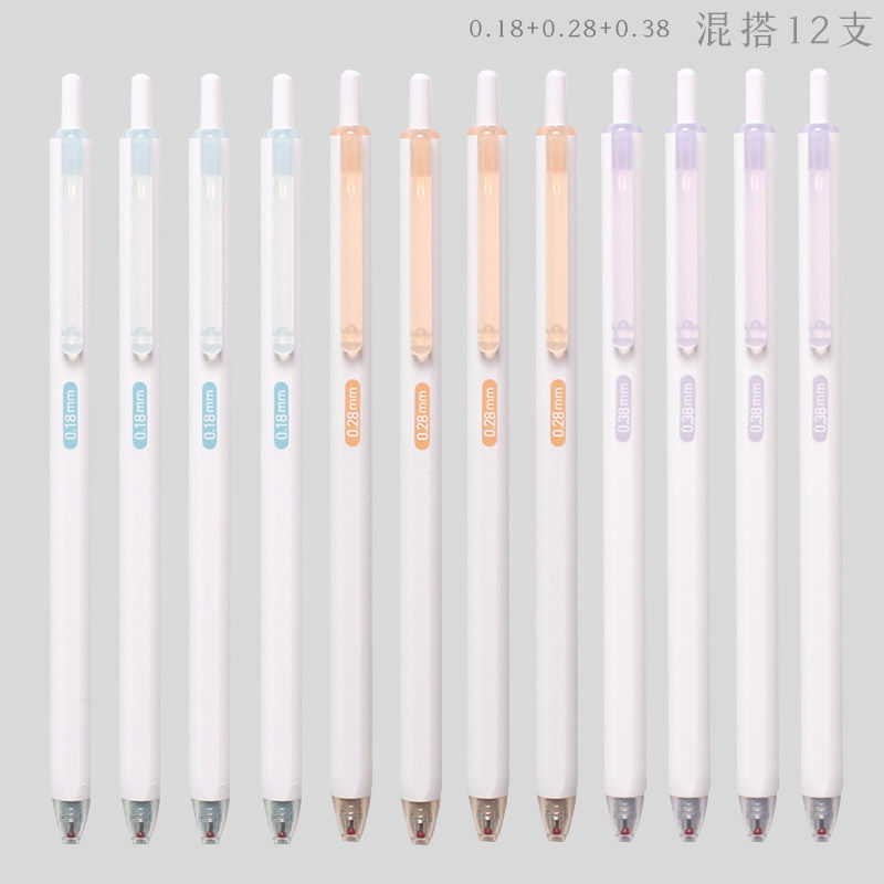 掌握0.18极细中性笔速干
