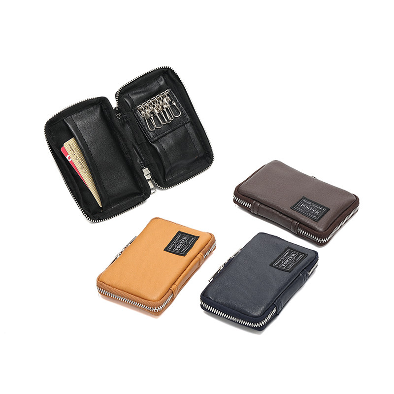 潮牌吉田PORTER FREE STYLE帆布防水休闲通勤拉链钥匙卡包手拿包|ruв категории Сумки, ключ пакет - от Buy2taobao.com для оказания профессиональной услуги покупки агента Taobao