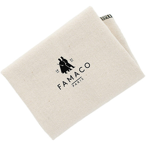 法国FAMACO贵族皮革抛光布40x30cm皮衣皮鞋清洁上油棉麻布