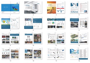 弱电安防监控综合布线智能广播门禁人脸识别停车道闸画册设计印刷