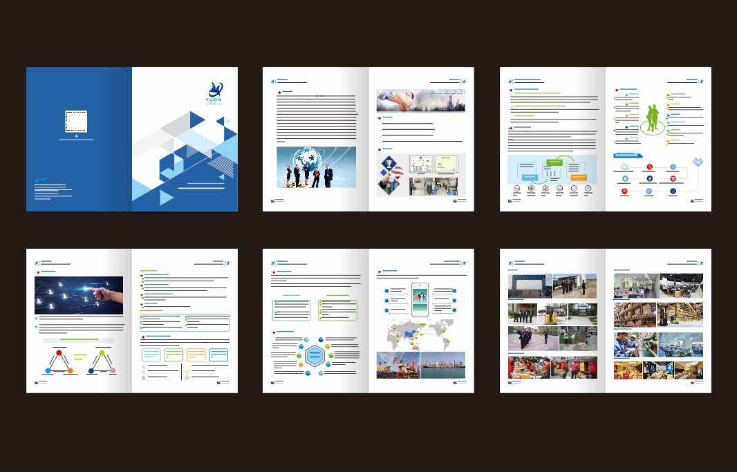 人力资源画册劳务派遣外包企业人事岗位代理RPO招聘画册设计印刷