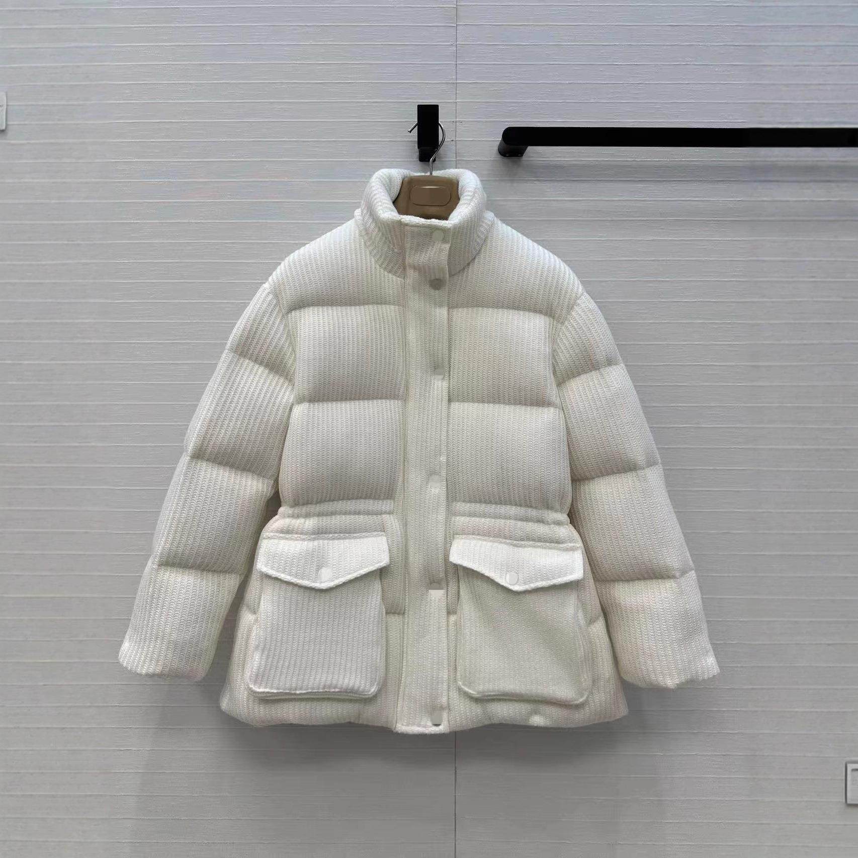 口袋外套扣羽绒服抽绳深圳收腰单排时髦双气质立领秋2026早春新款,女装/女士精品,羽绒服,淘宝优惠券,粉丝福利购,淘宝优惠卷