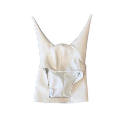 香港正品Anonymous Club Shayne Olive恶魔角皮质帽Playboicarti