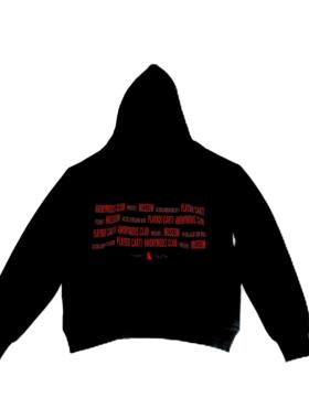 香港正品Anonymous Club Playboi Carti Complexcon限定YVL卫衣潮