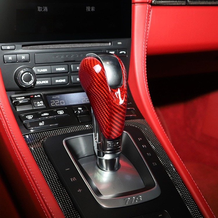 保时捷911碳纤维排档把改装