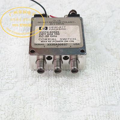 Agilent  33314-60026 OPT 024 100 DC-20G COAXIAL SWITCH 开关