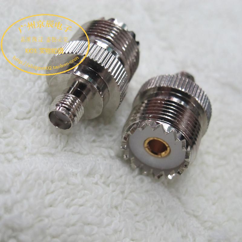 SL16K-SMAK 大金刚 BF5118 777 转接头 M母 UHF SL16 转 SMA母头