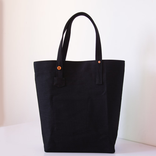 Darori烫斗 26秋季新品21oz黑色重磅牛仔托特包 手提包