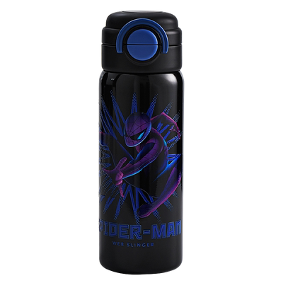 迪士尼儿童保温杯食品级316学生上学专用水杯幼儿园男孩吸管水壶