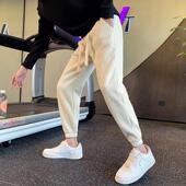 长裤 秋冬季 男 男生潮流百搭修身 小脚九分运动裤 高级感新款 休闲卫裤