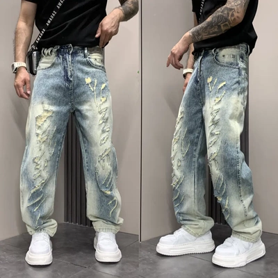 2025秋季新款男士牛仔裤