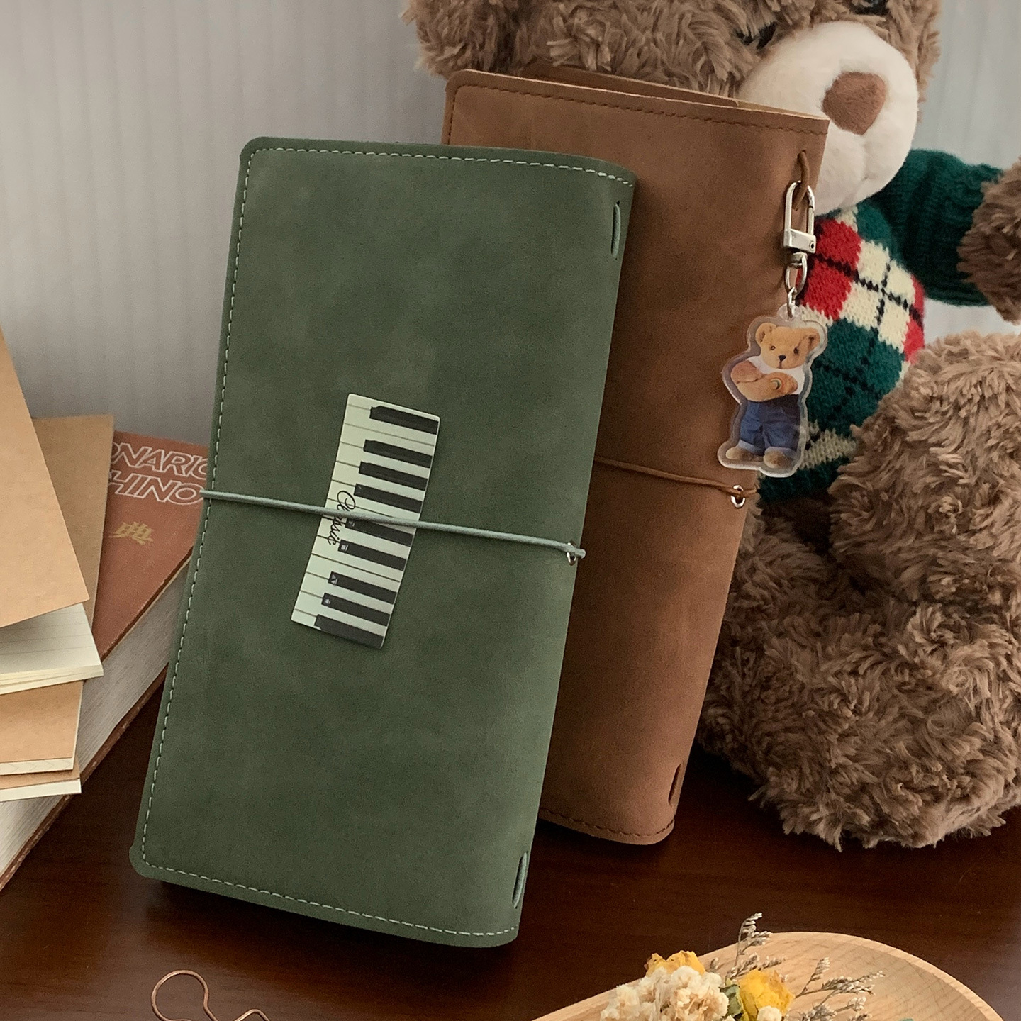 TN标准本旅行笔记本文具复古日记本羊巴皮记事本随身便携小本子