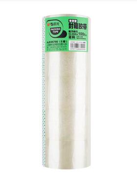 晨光封箱胶带普惠型普透60mm*100y AJD95790办公大透明胶加厚胶条