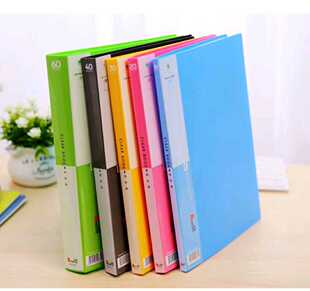 办公A4资料册 文件夹剪报合同插页10页20页30页40页60页80页100页