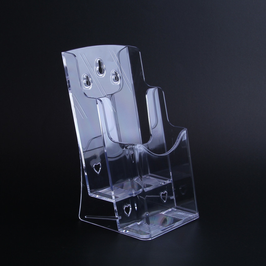 a6两层宣传目录架透明有机玻璃