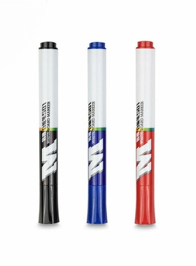 晨光白板笔便携易擦彩色单头AWMY2201办公用白板水笔红色蓝色黑色