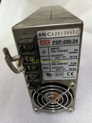 议价拓工工控明纬PSP-500-24电源 24VDC20.8A议价