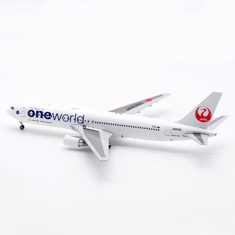 现货 1:200 日本航空 B767-300 JA8980 寰宇一家 客机 EW2763003