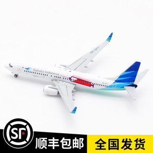 现货 800 客机模型 LH4243 B737 GFT 嘉鲁达印尼航空 400