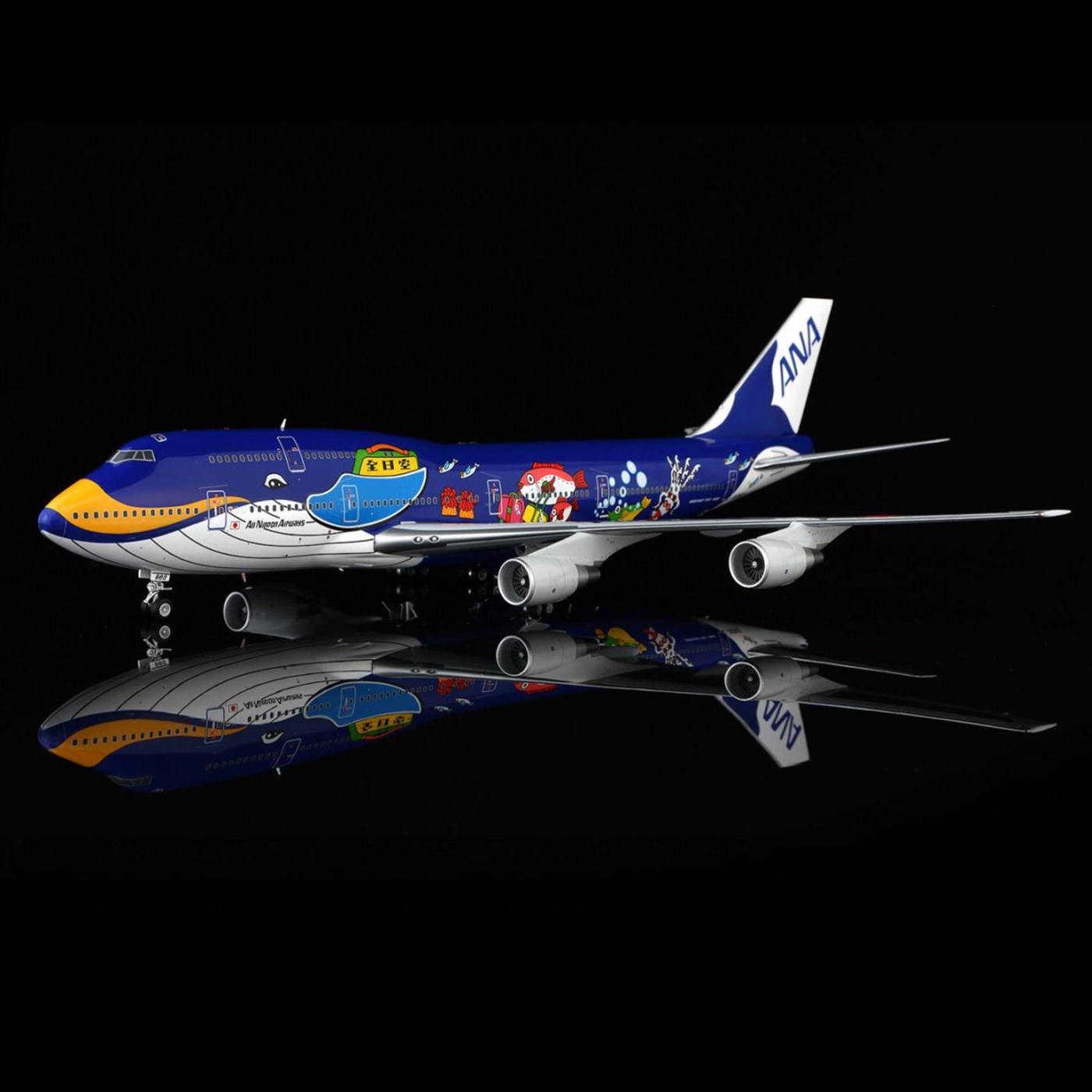 SQ全日空航空L2086JA8963鲸鱼