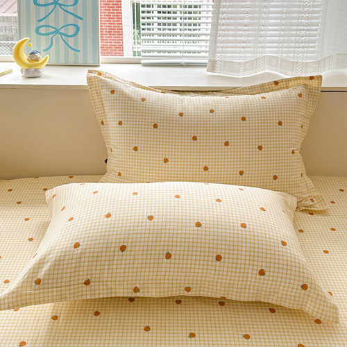 A类100全棉枕套一只装纯棉枕头皮