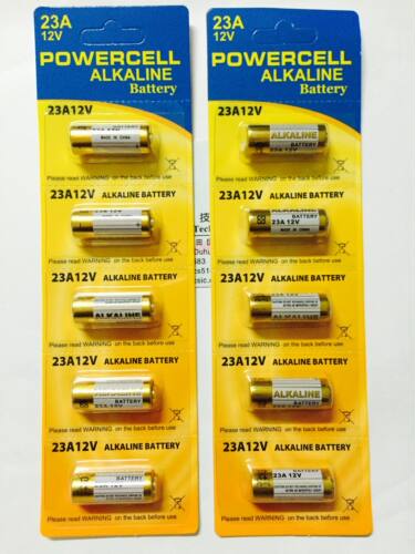 23A12V 高压碱性电池L1028 卷帘门防盗器遥控电池 汽车电池12V23A