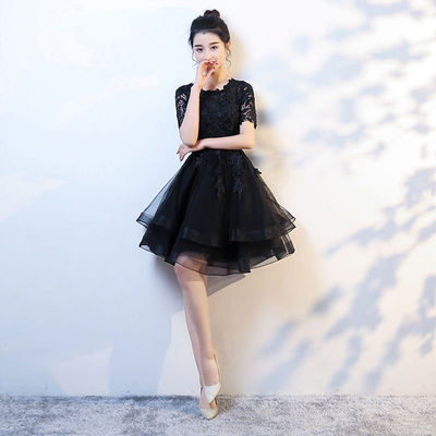 演出小晚礼服裙修身表演聚会派对