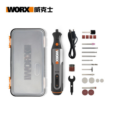 新品威克士WX750电磨机 小型迷你电动打磨抛光切割角磨机玉石雕刻