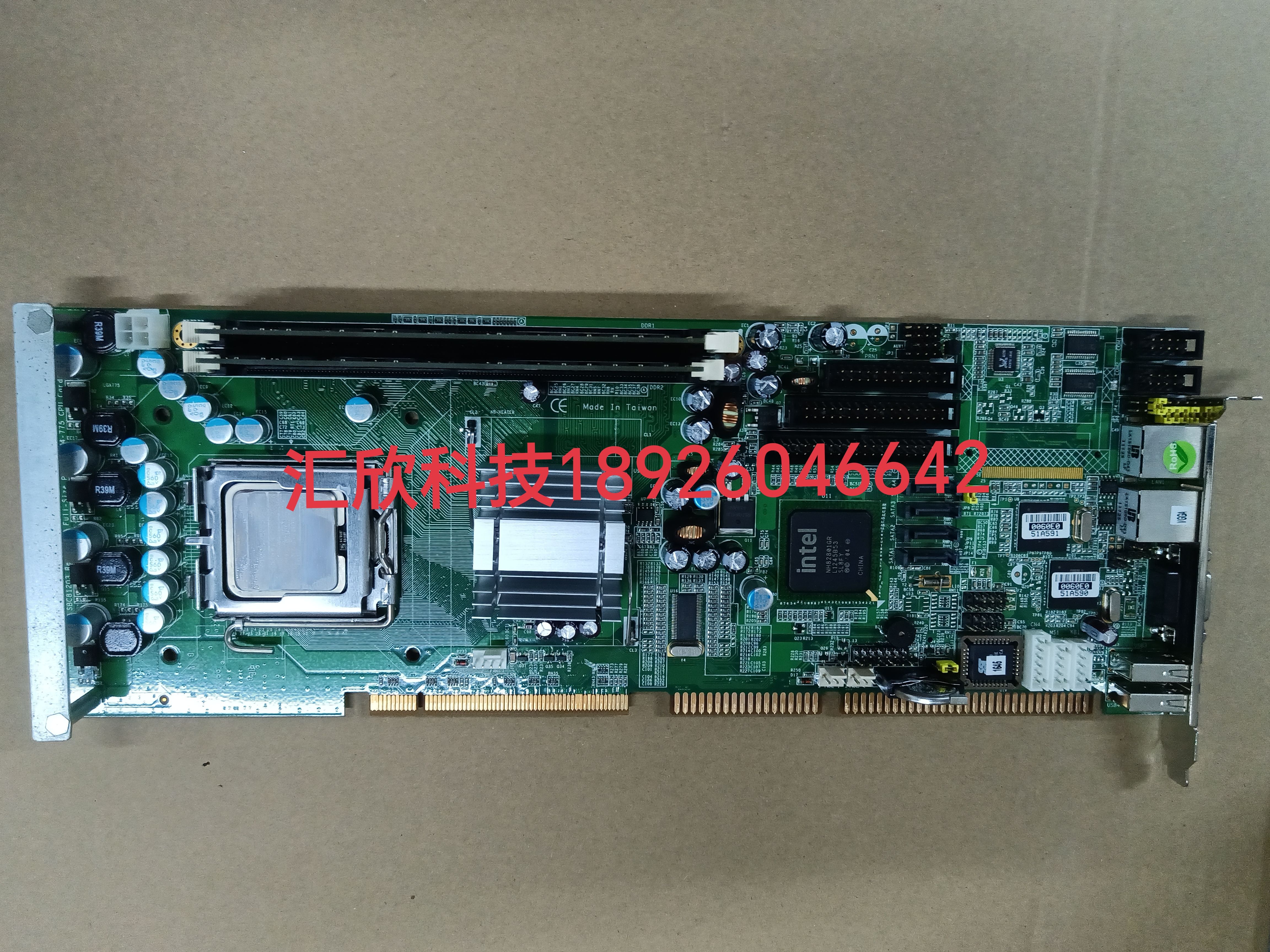 艾讯SBC81203 REV.A7-RC工控机主板长卡双网口现货议价