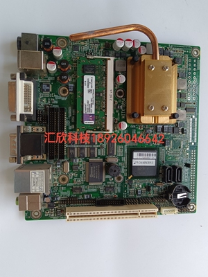 华北工控 MITX-6854 集成低功耗台式机电脑主板支持12v供电
