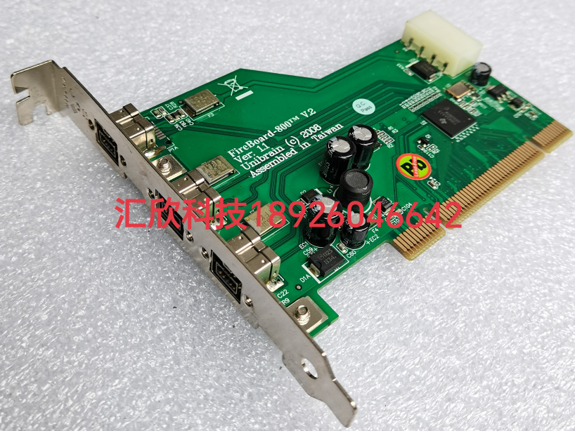 FireBoard-800 V.2 Ver.1.1 Unibrain 2008 1394B工业相机采集卡