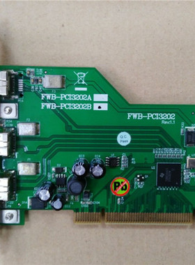 台湾IOI FWB-PCI3202A/B视频采集卡1394A/B工业视频采集卡 现货