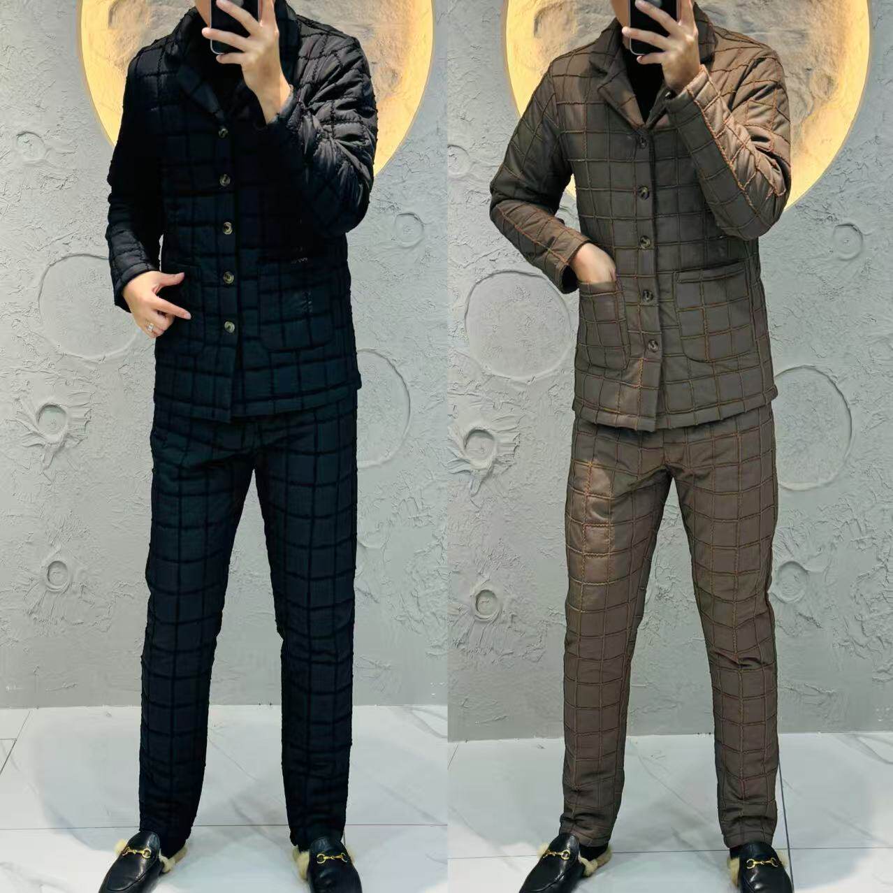 【1930薄棉加绒】冬季夹棉加绒可外穿家居服睡衣套装男士休闲保暖,女士内衣/男士内衣/家居服,睡衣/家居服套装,淘宝优惠券,粉丝福利购,淘宝优惠卷