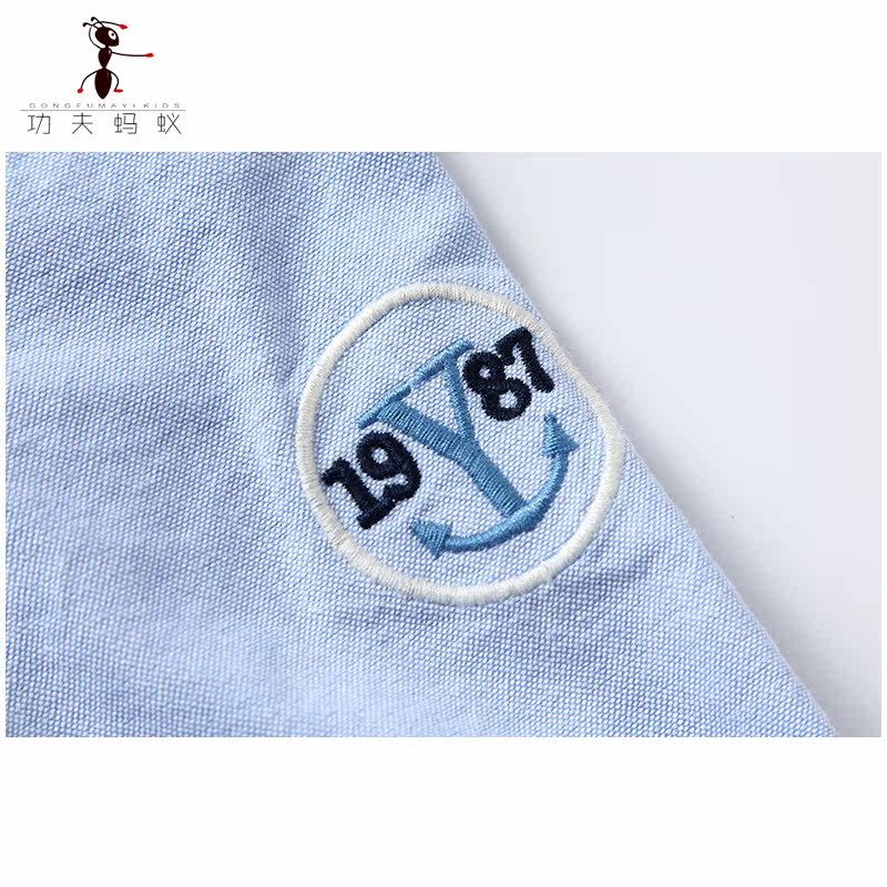 Chemise garcon à manche longue - Ref 2074473 Image 4