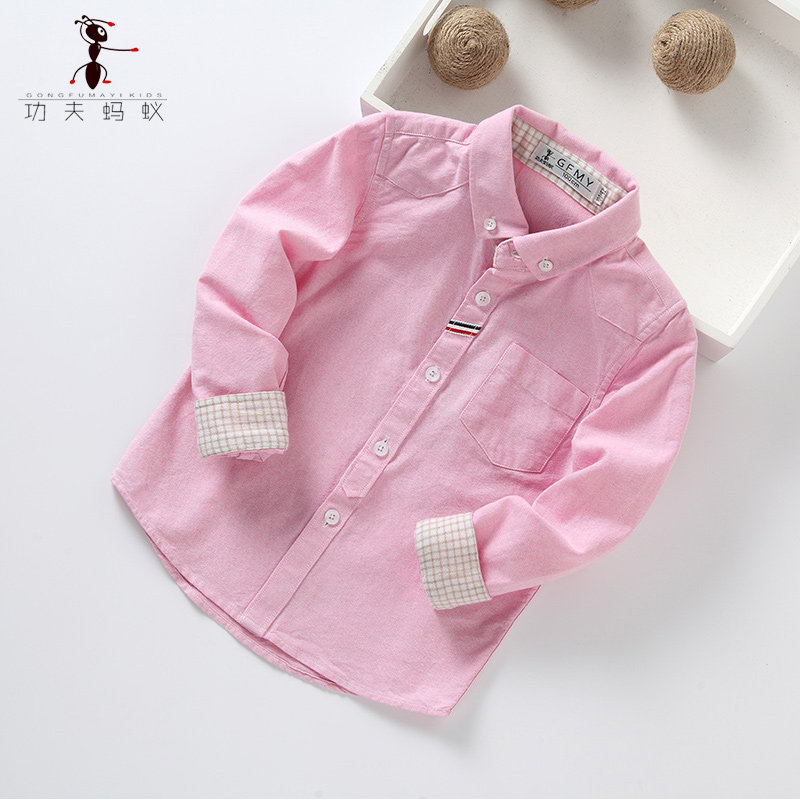 Chemise garcon à manche longue - Ref 2073861 Image 3