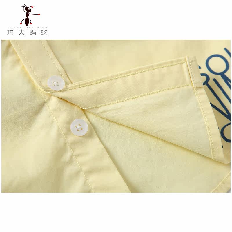 Chemise garcon à manche longue - Ref 2074516 Image 5