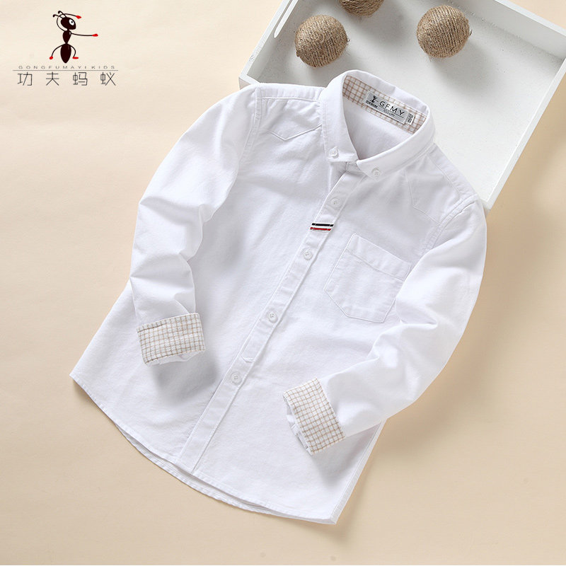 Chemise garcon à manche longue - Ref 2073861 Image 5