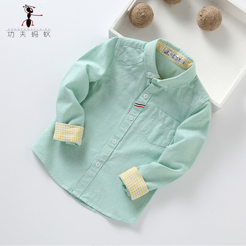 Chemise garcon à manche longue - Ref 2073861 Image 4