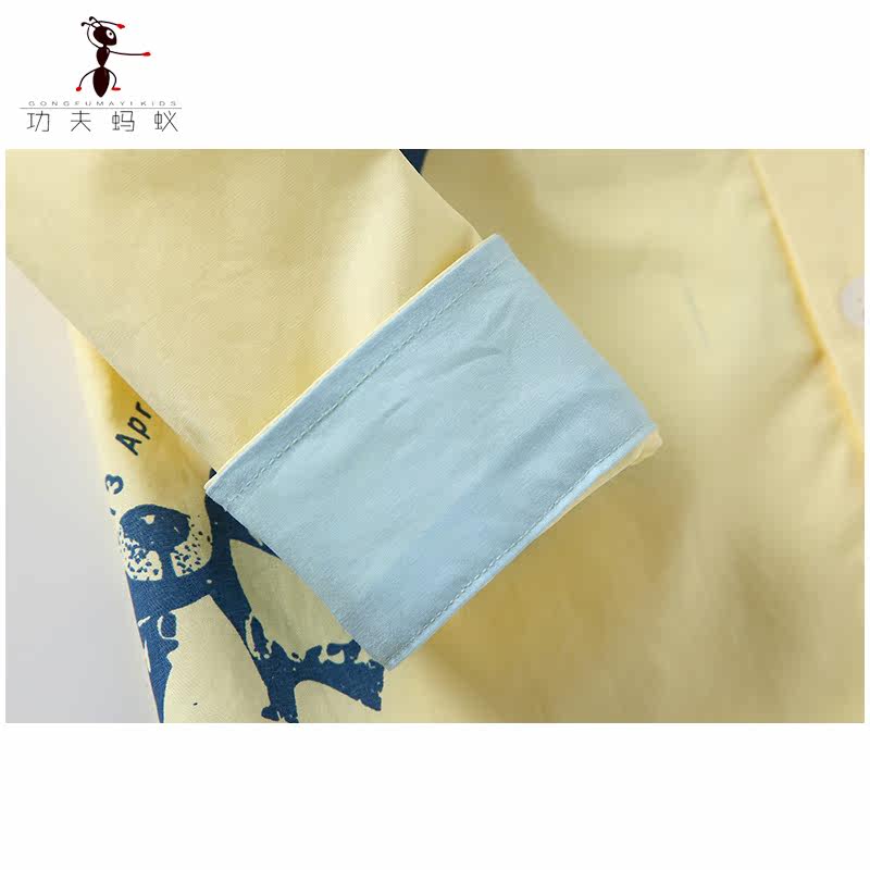 Chemise garcon à manche longue - Ref 2074516 Image 4