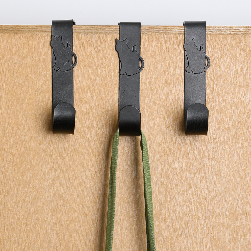 s型挂钩创意小猫门后厨房柜s形边