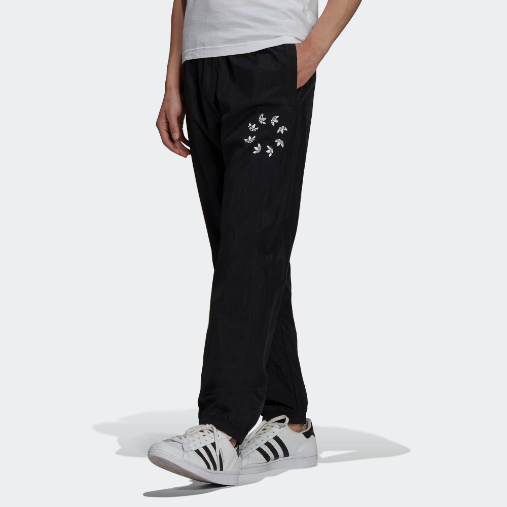 adidas阿迪达斯复古舒适束脚运动裤男装三叶草H37728