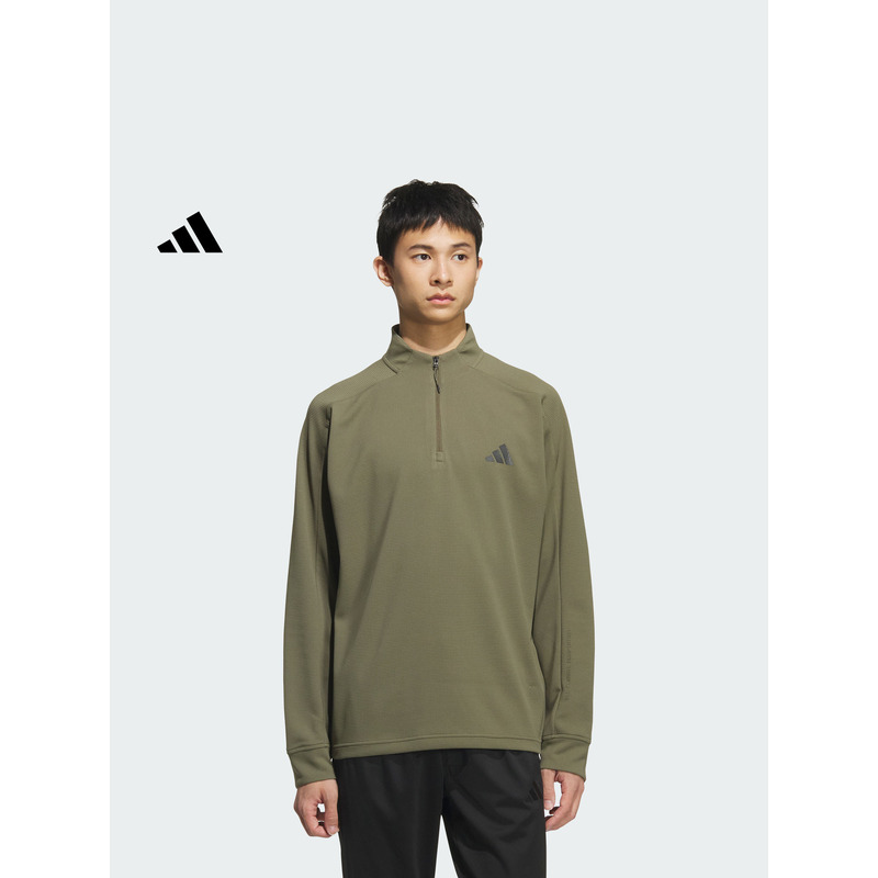 舒适华夫格休闲套头衫男装adidas阿迪达斯官方轻运动KB5210