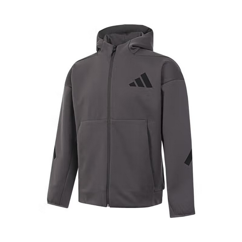 adidas阿迪达斯健身外套2025春新款全拉链篮球男针织夹克JD2911