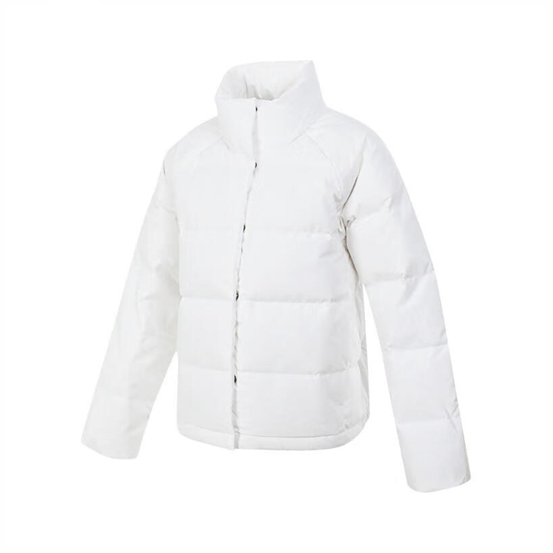 adidas阿迪达斯保暖外套2024秋女款Helionic白色轻薄羽绒服IX8867