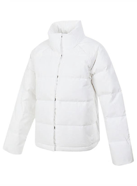 adidas阿迪达斯保暖外套2024秋女款Helionic白色轻薄羽绒服IX8867