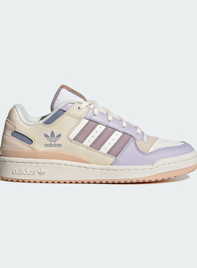 adidas阿迪达斯2025夏篮球风板鞋女FORUM LOW三叶草运动鞋JP9965