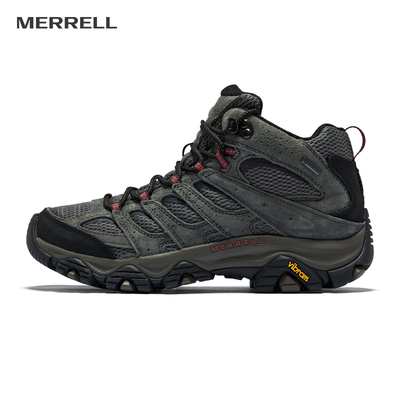 MERRELL迈乐MOAB3 MID GTX户外中帮徒步鞋男女专业防水透气登山鞋