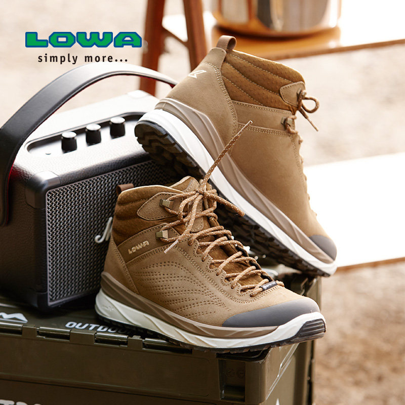 lowa休闲徒步鞋malta gtx防水透气女式中帮防滑耐磨登山鞋l320511