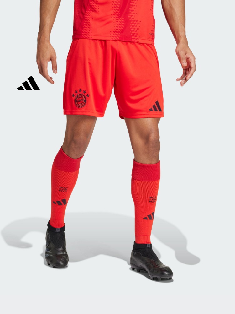 拜仁慕尼黑球迷版主场足球运动短裤男装adidas阿迪达斯官方IT8513