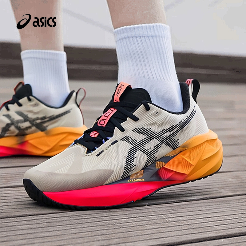 亚瑟士NOVABLAST5男款缓震跑步鞋透气运动鞋马拉松跑鞋1011C175